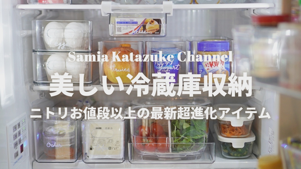 ニトリ最新 美しい冷蔵庫収納術 使いやすく食品のムダを防ぐアイデア 100均 無印良品マニアの片付け収納ブログ